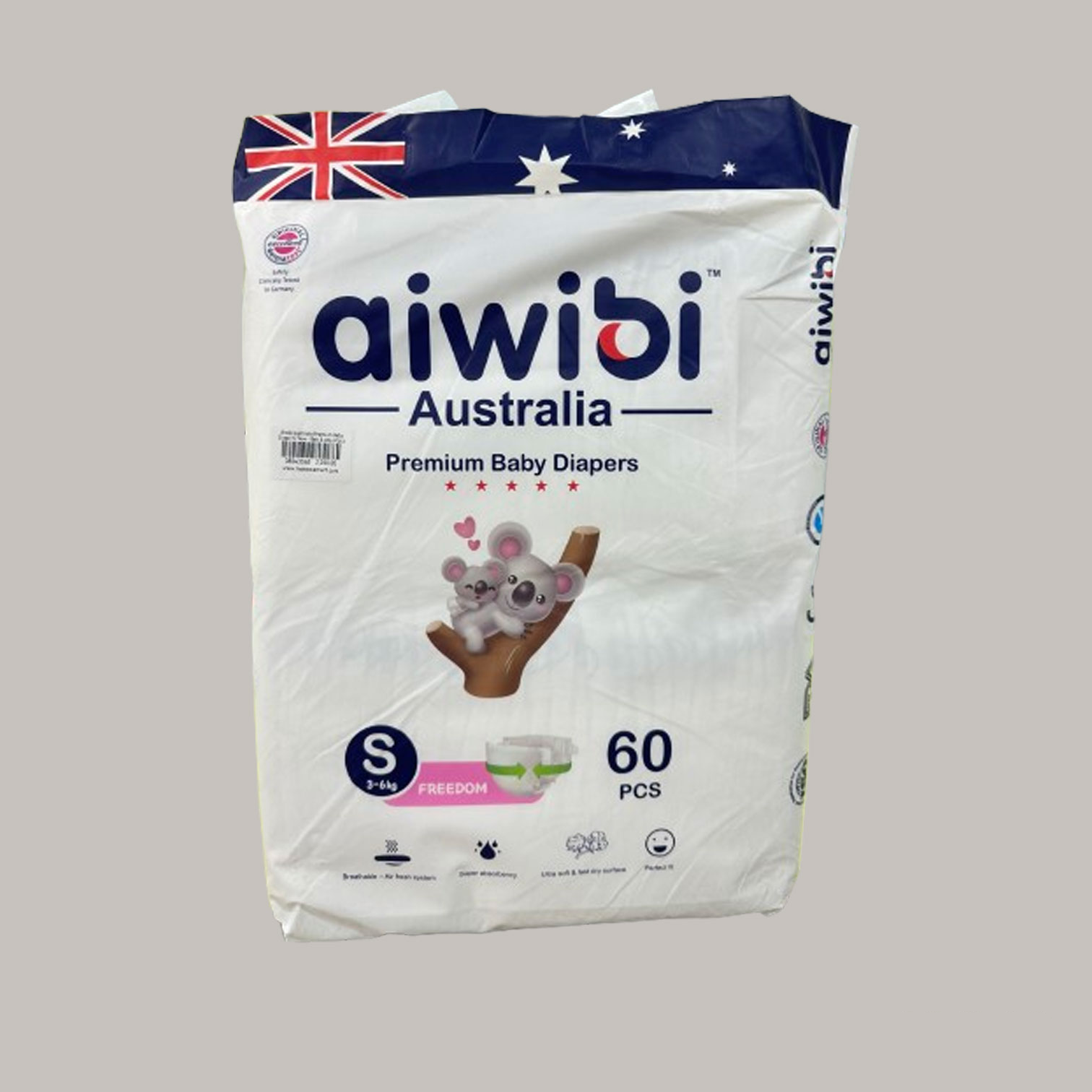 Aiwibi Australia Premium Baby Diaper S Tape - Belt 