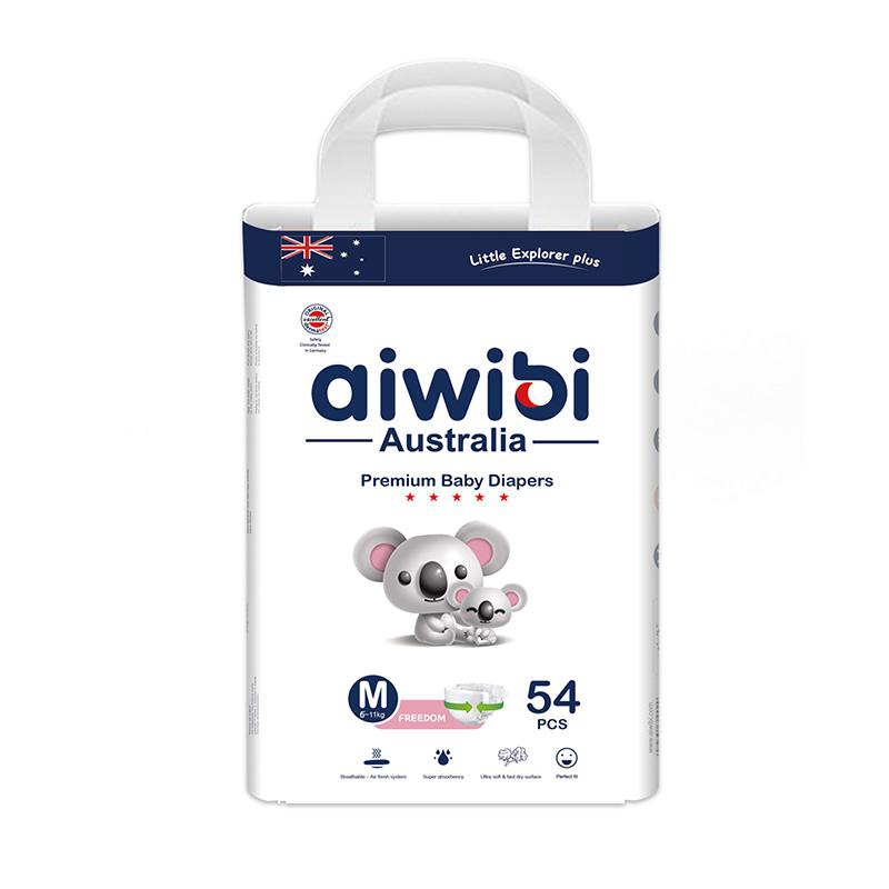 Aiwibi Australia Premium Baby Diaper M Tape - Belt